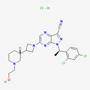 Chemical structure of CCR4 antagonist 3 hydrochloride