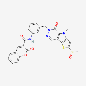 Chemical structure of TEPC466