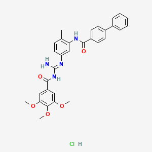 Chemical structure of MRT-83 hydrochloride