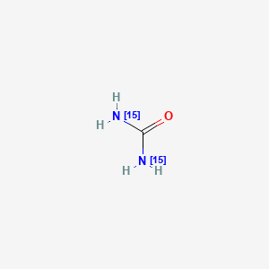 Chemical structure of Urea-15N2