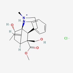 Chemical structure of Echitamine chloride