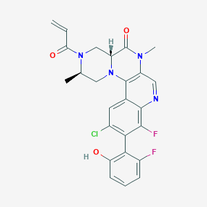 Chemical structure of KRAS G12C inhibitor 15