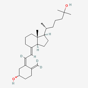 Chemical structure of Calcifediol-d3