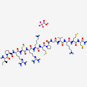 Chemical structure of Proteasome-activating peptide 1 TFA