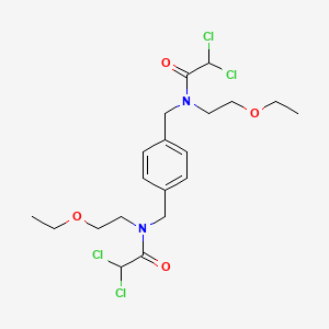 Chemical structure of Teclozan