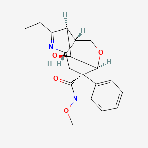 Chemical structure of Humantenidine