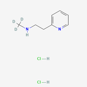 Chemical structure of Betahistine-d3 dihydrochloride