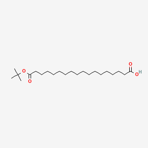 Chemical structure of Boc-C16-COOH