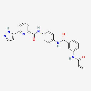 Chemical structure of JH-X-119-01