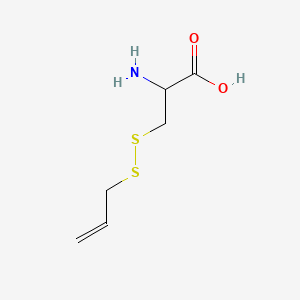 Chemical structure of S-Allylmercaptocysteine