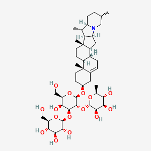 Chemical structure of Solanine