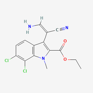 Chemical structure of KH-CB20