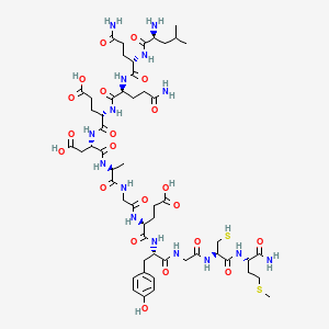 Chemical structure of Nangibotide TFA