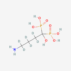 Chemical structure of Alendronic acid-d6