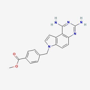 Chemical structure of Antibacterial agent 26