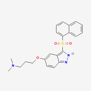Chemical structure of Cerlapirdine