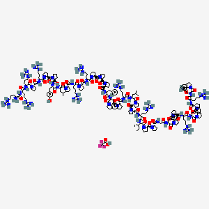 Chemical structure of PR-39 TFA