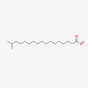 Chemical structure of Isostearic acid