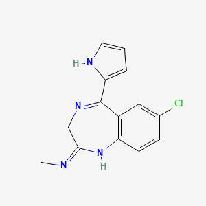 Chemical structure of Ro24-7429