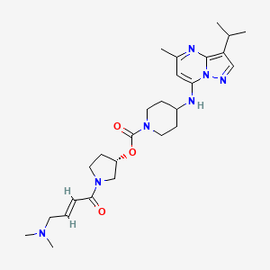 Chemical structure of CDK7-IN-2