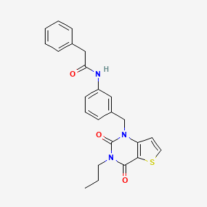 Chemical structure of FEN1-IN-SC13