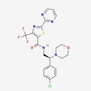 Chemical structure of Lu AF27139