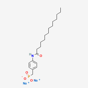 Chemical structure of S32826 disodium
