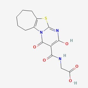 Chemical structure of TRC160334