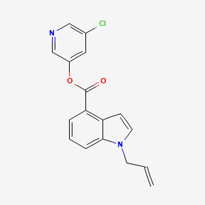 Chemical structure of SARS-CoV-2-IN-6