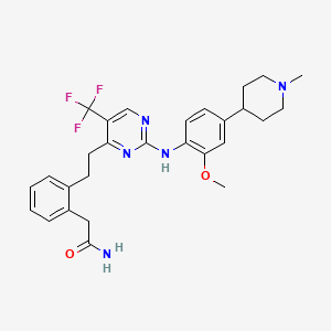 Chemical structure of AMP-945