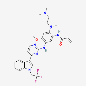 Chemical structure of Befotertinib