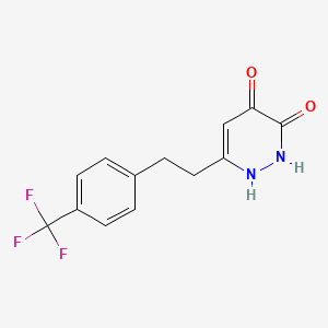 Chemical structure of Luvadaxistat