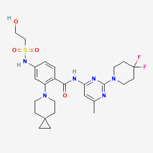 Chemical structure of Sovilnesib