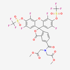 Chemical structure of HKSOX-1r (5/6-mixture)