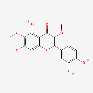 Chemical structure of Chrysosplenol D