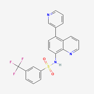 Chemical structure of Ubiquitination-IN-1