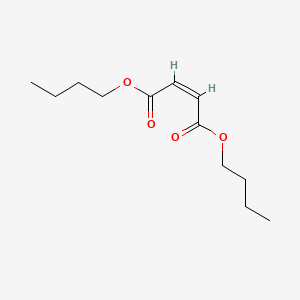 Chemical structure of Dibutyl maleate