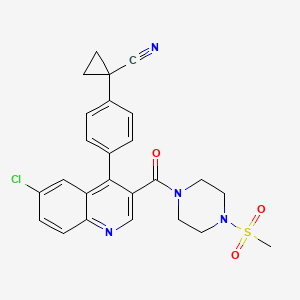 Chemical structure of ALDH1A1-IN-2