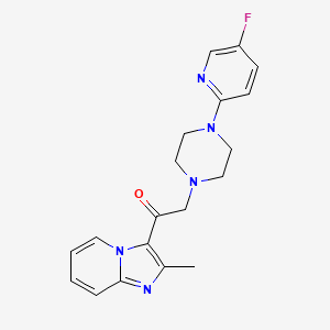 Chemical structure of FATP1-IN-2