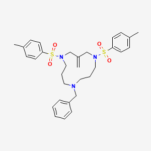 Chemical structure of Cyclotriazadisulfonamide