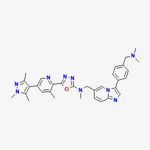 Chemical structure of AZ14145845