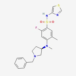 Chemical structure of NBI-921352