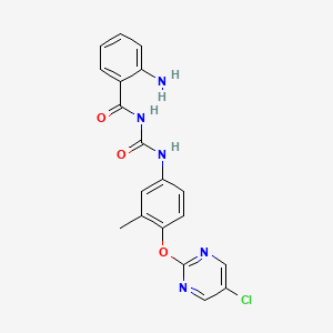 Chemical structure of Telomerase-IN-3