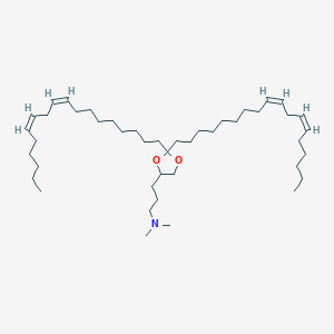 Chemical structure of DLin-K-C3-DMA