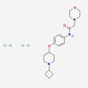 Chemical structure of Samelisant