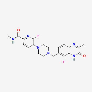 Chemical structure of AZD-9574