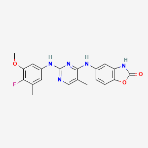 Chemical structure of Ifidancitinib