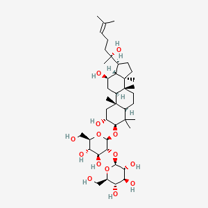 Chemical structure of Gypenoside LI