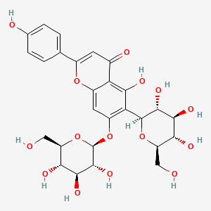 Chemical structure of Saponarin