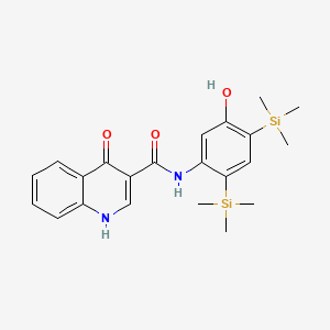 Chemical structure of Dirocaftor